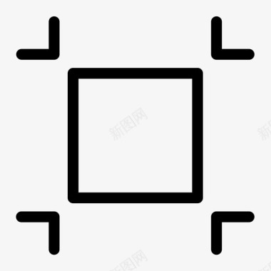 长方形几何石膏长方形长方体图形图标图标