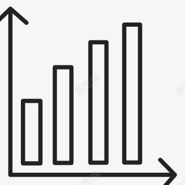 条形素材图表条形图电子商务图标图标