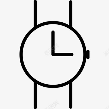 腕表表带时钟图标图标