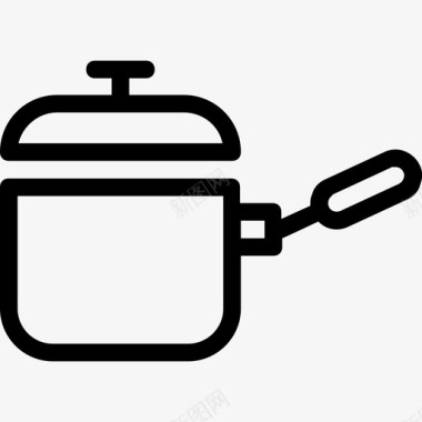 烹饪锅砂锅厨房图标图标