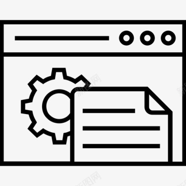 上市文件设置设置齿轮文件图标图标