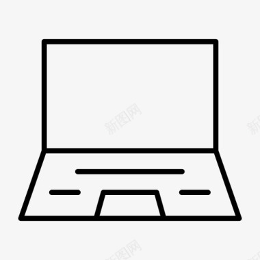 笔记本电脑键盘鼠标图标图标
