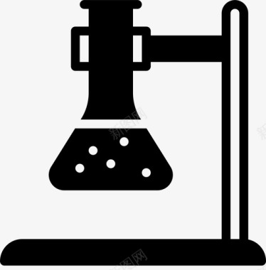 配制实验室研究图标图标