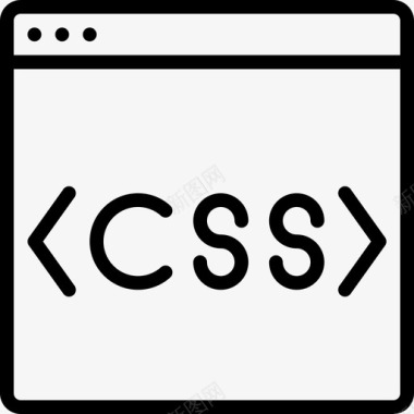 编程语言编码css代码编码开发图标图标