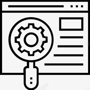 放大镜观察可用性控制查找查找文章图标图标