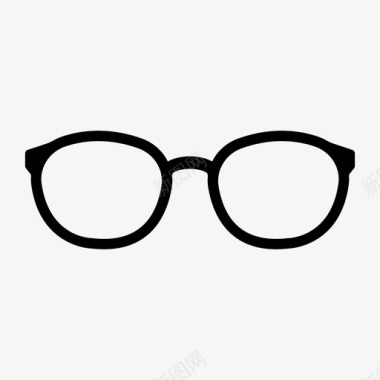 眼镜视力眼镜架图标图标