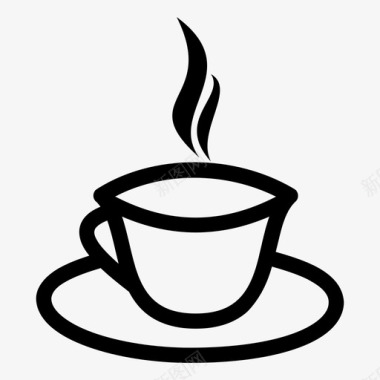 热巧克力咖啡热饮料图标图标