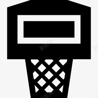 篮球篮板运动poi活动图标图标