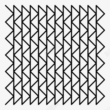 线条几何装饰图案几何图形线条图标图标