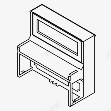 钢琴唯美钢琴音乐会乐器图标图标