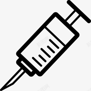 注射注射器疫苗图标图标