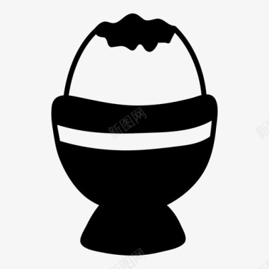 鸡蛋食物图标图标