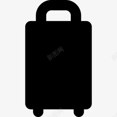 轮式行李箱旅行全球用户界面图标图标