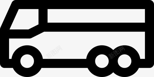 公交城际公共交通图标图标