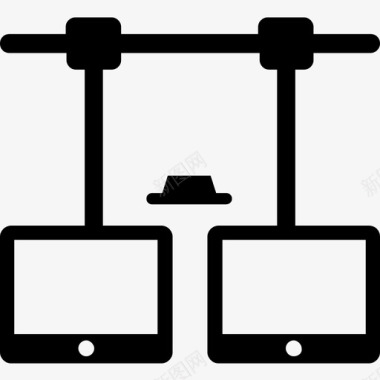 Internet客户端服务器internet共享监视器图标图标