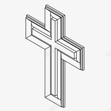十字架十字架基督基督徒图标图标