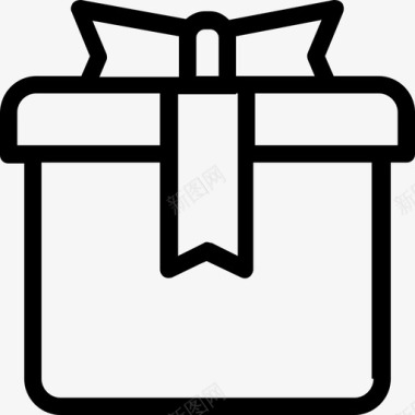 礼品礼品盒庆祝礼物图标图标