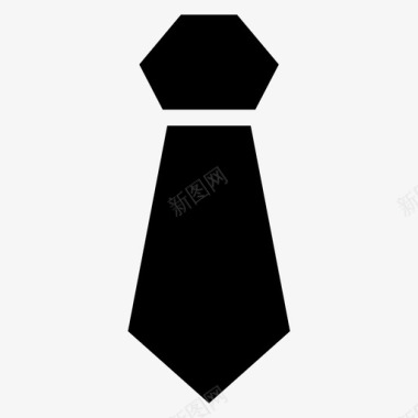 领带领结商务图标图标