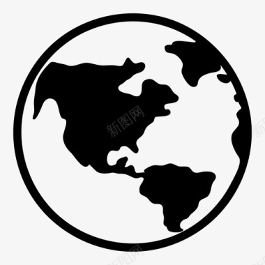 星球地球星球世界图标图标