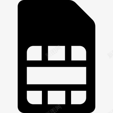 SIM卡工具和用具数据存储图标图标
