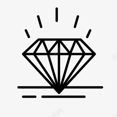 珠宝设计png免扣钻石珠宝贵重物品图标图标