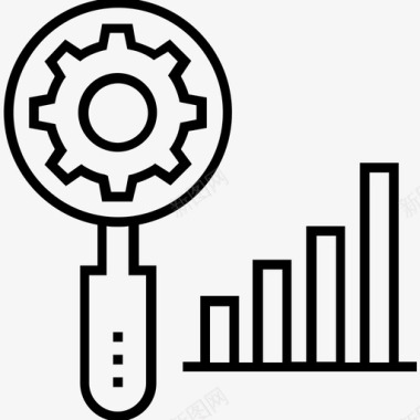 网页优化搜索引擎优化分析条形图图标图标