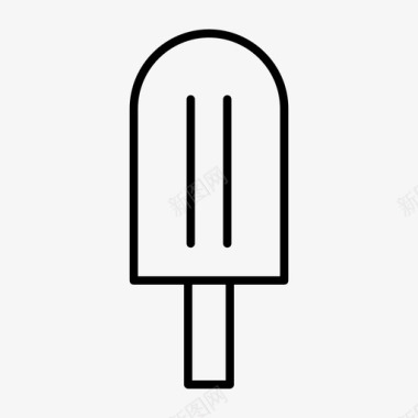 冰淇淋吧水果冰淇淋冰淇淋图标图标