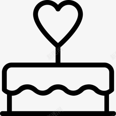 蛋糕烘焙食品甜点图标图标