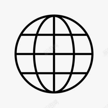 全球互联网网络图标图标