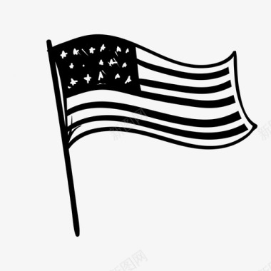 国旗美国图标图标
