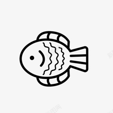 鱼食物海鲜图标图标