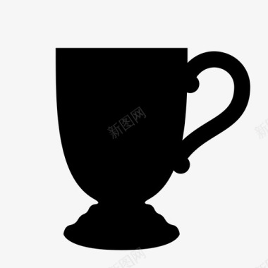 花式杯咖啡饮料图标图标