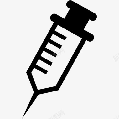 疫苗针剂针头图标图标