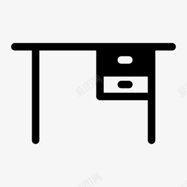 桌子电脑桌家用桌子图标图标
