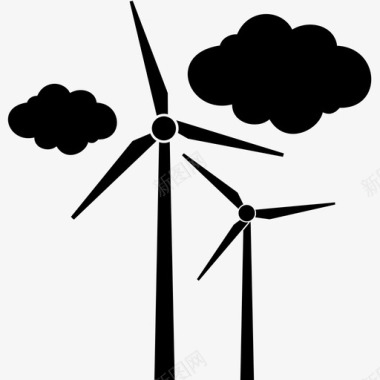 风机通风机生态图标图标