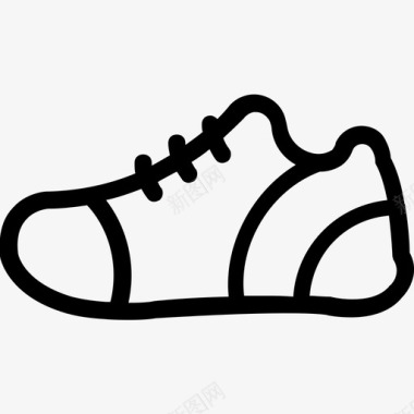 运动鞋鞋类慢跑鞋图标图标