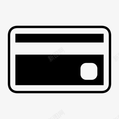信用卡宣传册信用卡符号图标图标
