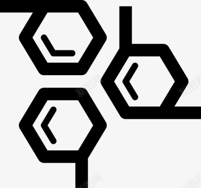 链式分子分子教育设备图标图标