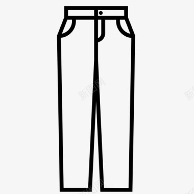 裤子牛仔裤短裤图标图标