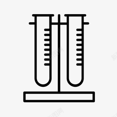 学校UV化学医学学校图标图标