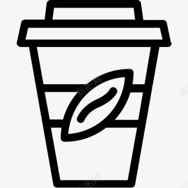 茶杯咖啡杯冷咖啡图标图标