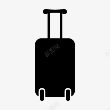 行李探险旅行箱图标图标