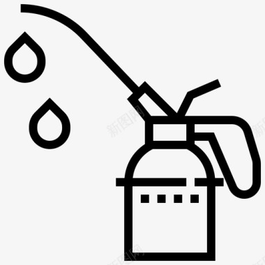 油罐燃料石油工业图标图标