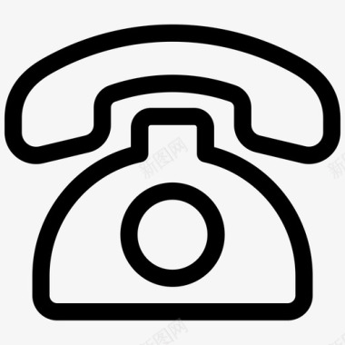 电话旧电话固定电话图标图标