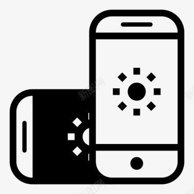 沙漠模型智能手机亮度模型智能手机模型1图标图标