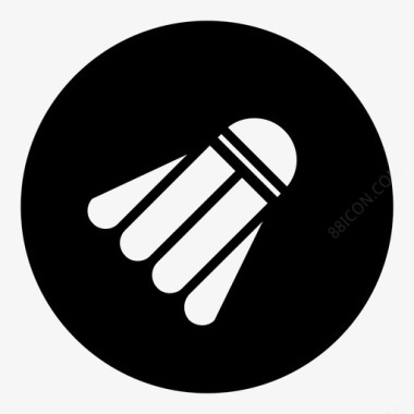 羽毛球运动图标免费下载_羽毛球运动矢量图标-88icon