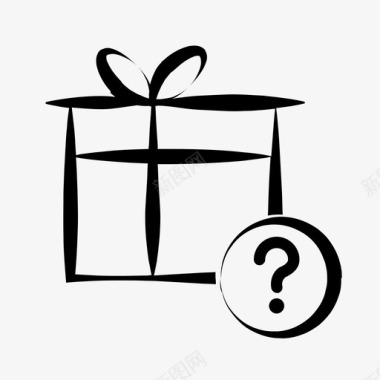 未知礼物生日礼物礼品盒图标图标