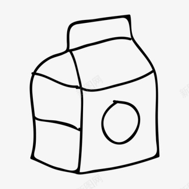 牛奶食物图标图标