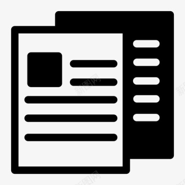 文档复制文件复制存档复制粘贴图标图标