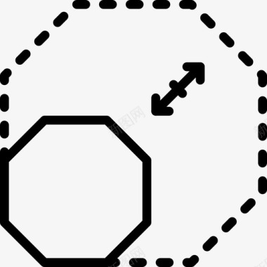 波图形缩放工具形图标图标